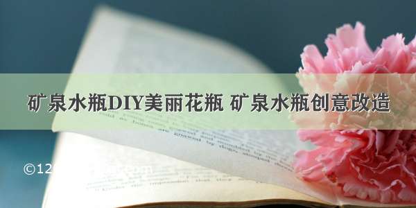 矿泉水瓶DIY美丽花瓶 矿泉水瓶创意改造