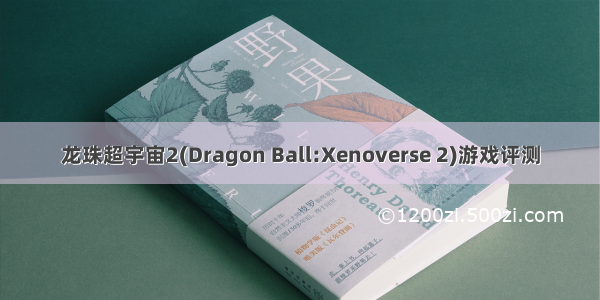 龙珠超宇宙2(Dragon Ball:Xenoverse 2)游戏评测