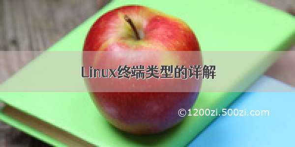 Linux终端类型的详解