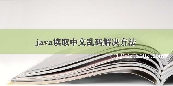 java读取中文乱码解决方法