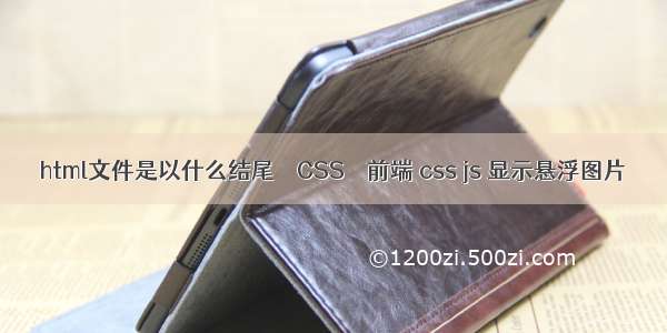 html文件是以什么结尾 – CSS – 前端 css js 显示悬浮图片