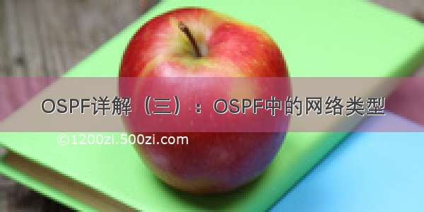 OSPF详解（三）：OSPF中的网络类型