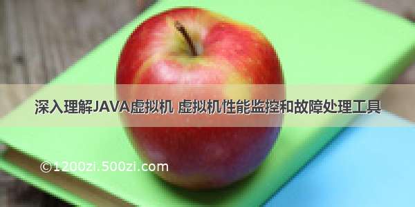 深入理解JAVA虚拟机 虚拟机性能监控和故障处理工具