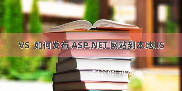 VS  如何发布 ASP.NET 网站到本地IIS