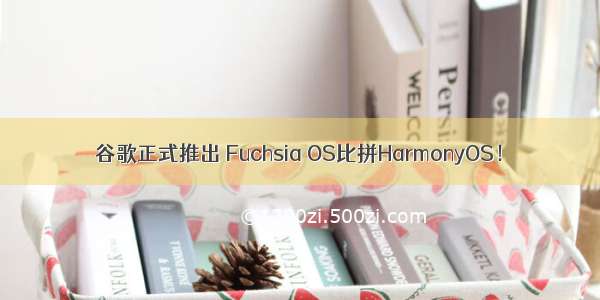 谷歌正式推出 Fuchsia OS比拼HarmonyOS！