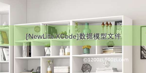 [NewLife.XCode]数据模型文件