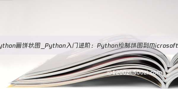 怎么用python画饼状图_Python入门进阶：Python绘制饼图到Microsoft Excel