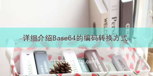 详细介绍Base64的编码转换方式。