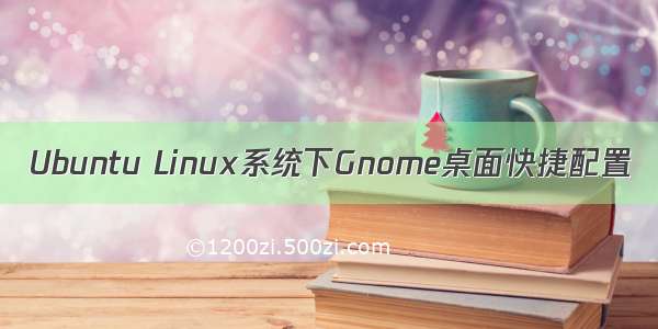 Ubuntu Linux系统下Gnome桌面快捷配置