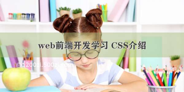 web前端开发学习 CSS介绍