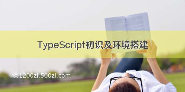 TypeScript初识及环境搭建