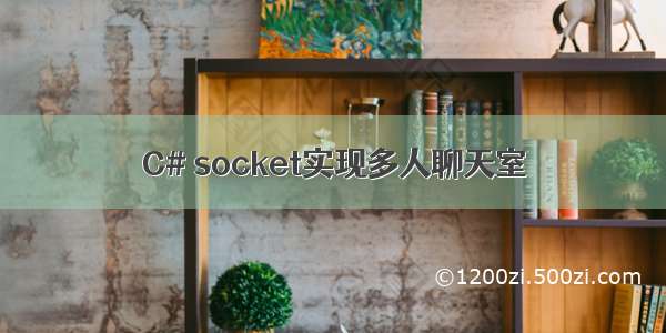 C# socket实现多人聊天室