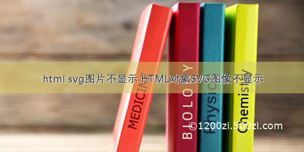 html svg图片不显示 HTML对象SVG图像不显示