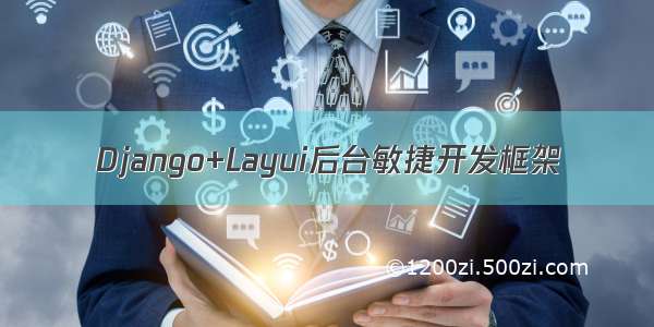 Django+Layui后台敏捷开发框架