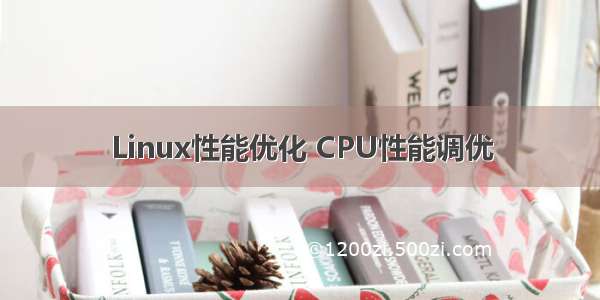Linux性能优化 CPU性能调优