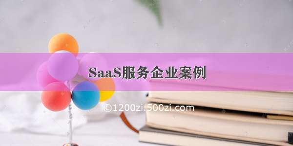 SaaS服务企业案例