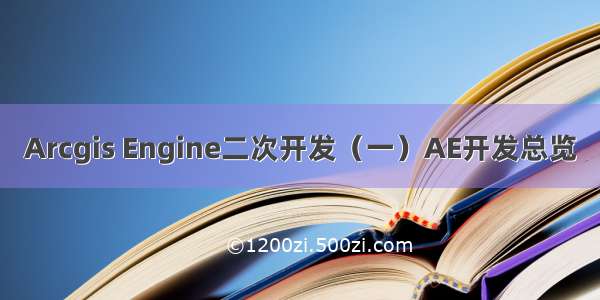 Arcgis Engine二次开发（一）AE开发总览