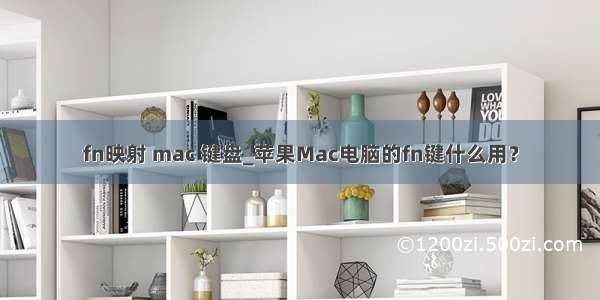 fn映射 mac 键盘_苹果Mac电脑的fn键什么用？