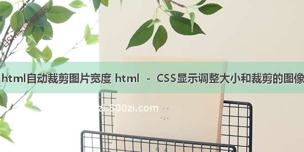 html自动裁剪图片宽度 html  -  CSS显示调整大小和裁剪的图像