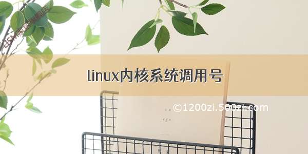 linux内核系统调用号