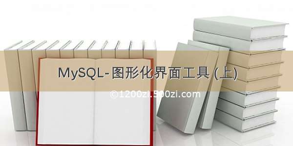 MySQL-图形化界面工具 (上)