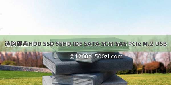 选购硬盘HDD SSD SSHD IDE SATA SCSI SAS PCIe M.2 USB