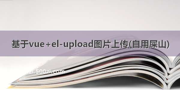 基于vue+el-upload图片上传(自用屎山)