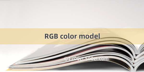 RGB color model