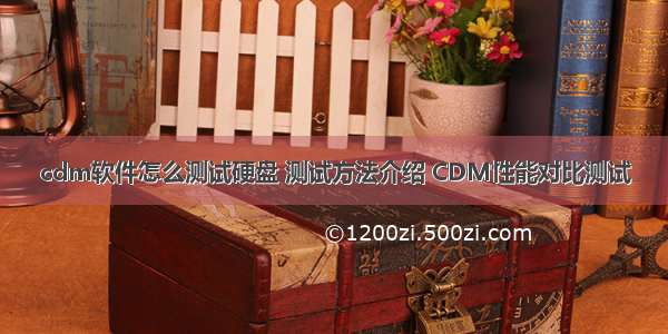 cdm软件怎么测试硬盘 测试方法介绍 CDM性能对比测试