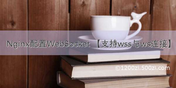 Nginx配置WebSocket 【支持wss与ws连接】