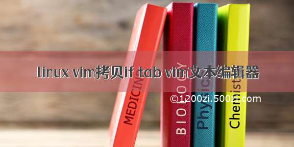 linux vim拷贝if tab vim文本编辑器