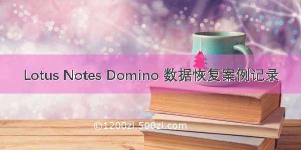 Lotus Notes Domino 数据恢复案例记录