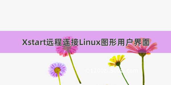 Xstart远程连接Linux图形用户界面