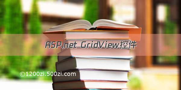 ASP.net GridView控件