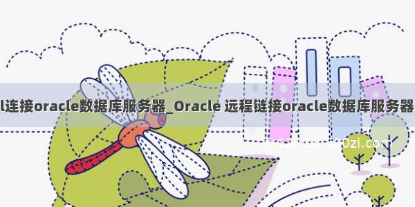 mysql连接oracle数据库服务器_Oracle 远程链接oracle数据库服务器的配置