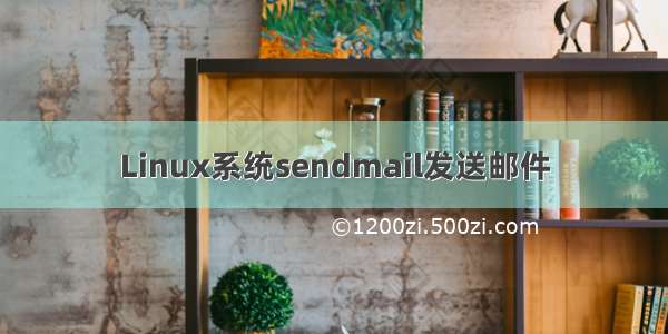 Linux系统sendmail发送邮件