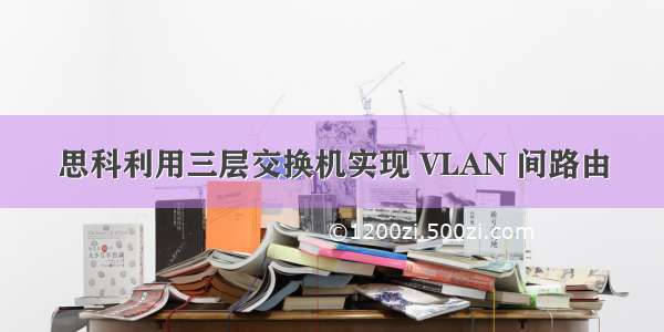 思科利用三层交换机实现 VLAN 间路由