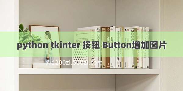 python tkinter 按钮 Button增加图片