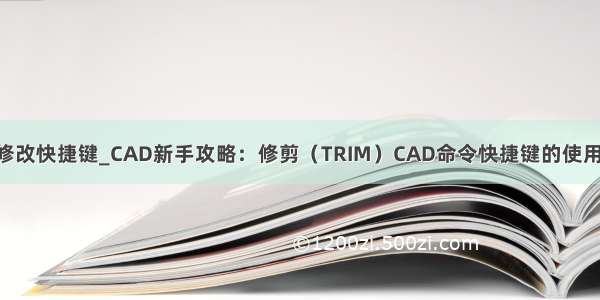 cad修改快捷键_CAD新手攻略：修剪（TRIM）CAD命令快捷键的使用技巧