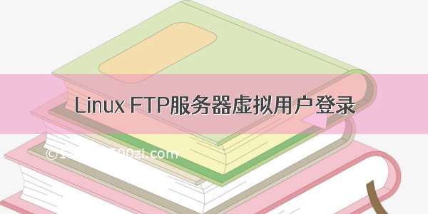 Linux FTP服务器虚拟用户登录