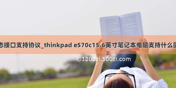 联想e570c固态接口支持协议_thinkpad e570c15.6英寸笔记本电脑支持什么固态硬盘接口...