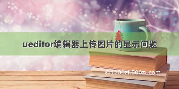 ueditor编辑器上传图片的显示问题