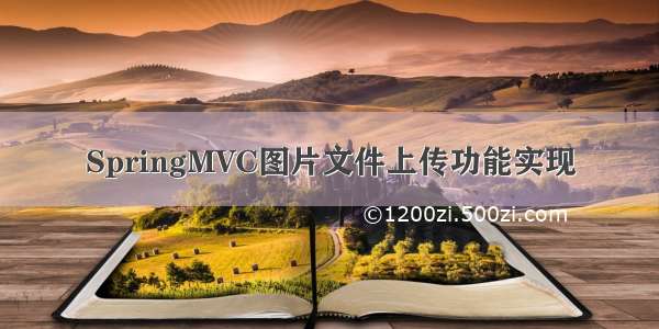 SpringMVC图片文件上传功能实现