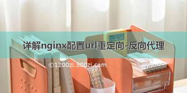 详解nginx配置url重定向-反向代理