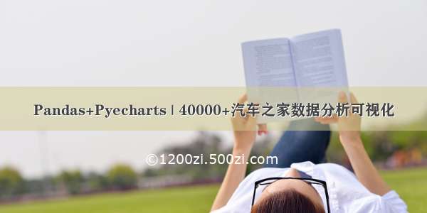 Pandas+Pyecharts | 40000+汽车之家数据分析可视化