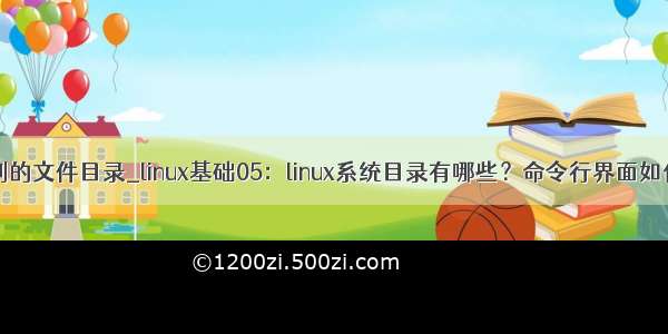 linux临时挂载别的文件目录_linux基础05：linux系统目录有哪些？命令行界面如何切换目录？...