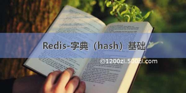 Redis-字典（hash）基础