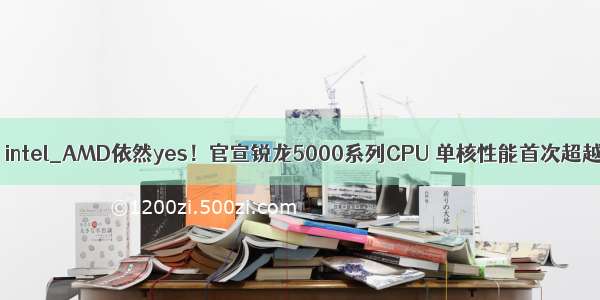 1971旗舰cpu intel_AMD依然yes！官宣锐龙5000系列CPU 单核性能首次超越英特尔 苏妈