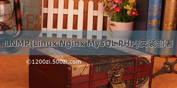 LNMP(Linux Nginx MySQL PHP)安装部署