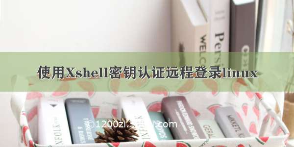 使用Xshell密钥认证远程登录linux